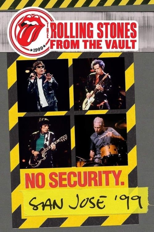 The Rolling Stones: From the Vault - No Security. San Jose ’99のポスター