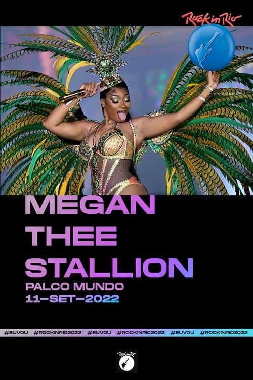 Megan Thee Stallion: Live at Rock in Rioのポスター