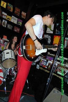 The White Stripes: Live at Fallout Recordsのポスター