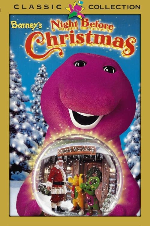 Barney's Night Before Christmasのポスター