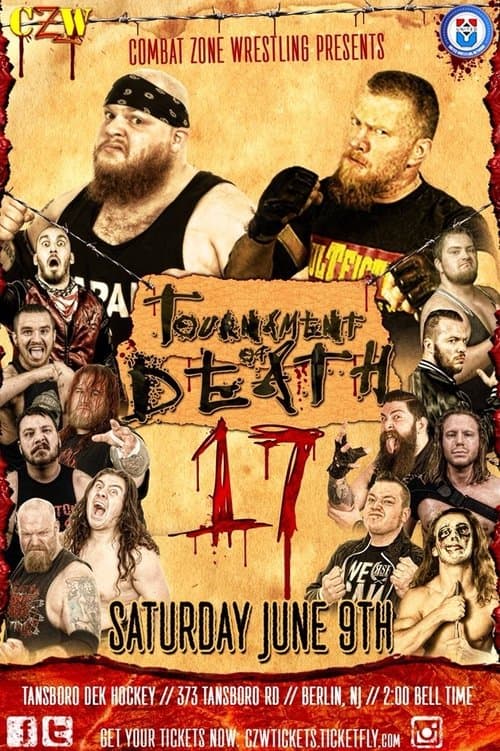 CZW Tournament of Death 17のポスター
