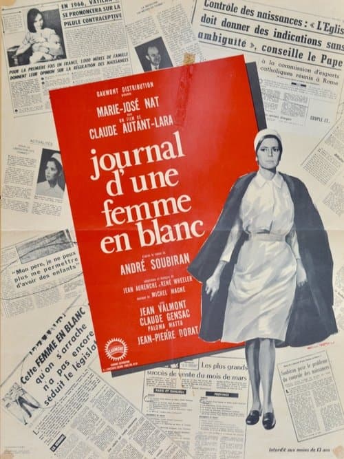 Journal d'une femme en blancのポスター