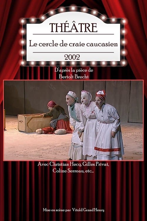 Le cercle de craie caucasienのポスター