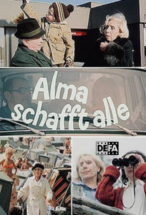 Alma schafft alleのポスター