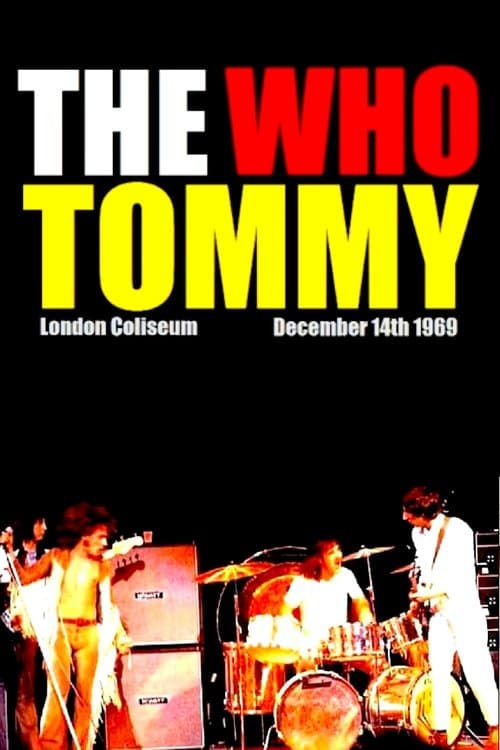 The Who - Live at the London Coliseum 1969のポスター