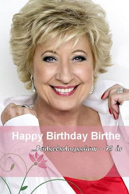 Birthe Kjær: Happy Birthday Birthe - Fødselsdagsshowのポスター