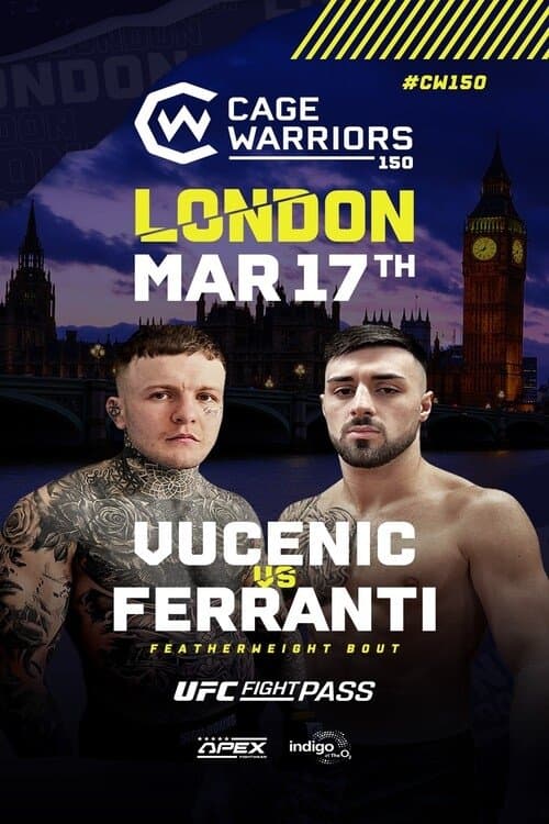 Cage Warriors 150: Londonのポスター
