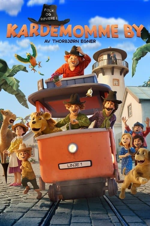 Folk og røvere i Kardemomme byのポスター