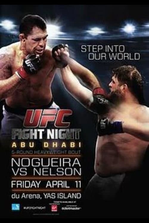 UFC Fight Night 39: Nogueira vs. Nelsonのポスター