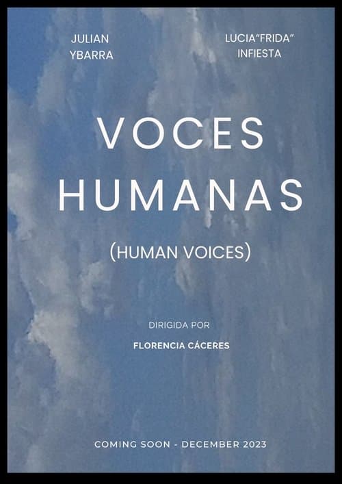 Voces Humanasのポスター
