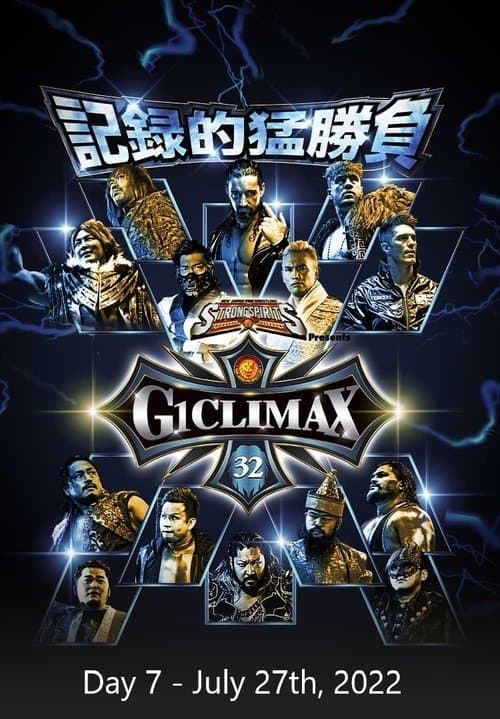 NJPW G1 Climax 32: Day 7のポスター