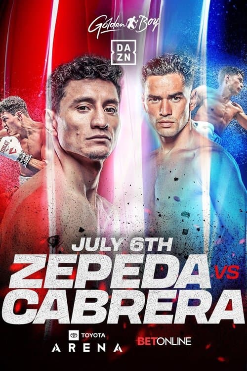 William Zepeda vs. Giovanni Cabreraのポスター