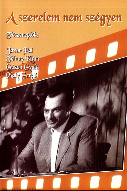 A szerelem nem szégyenのポスター