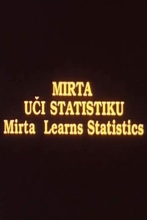 Mirta uči statistikuのポスター