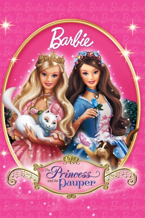 Barbie as The Princess & the Pauperのポスター