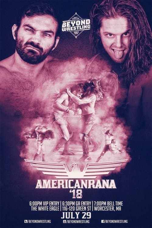 Beyond Americanrana 2018のポスター