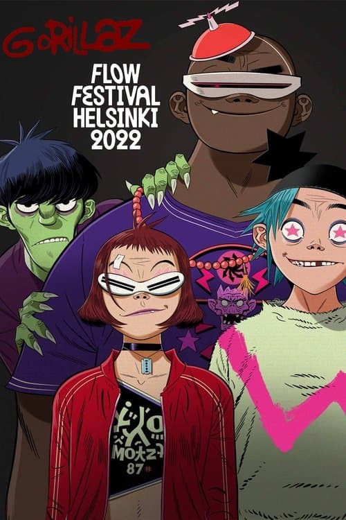 Gorillaz | Flow Festival 2022のポスター