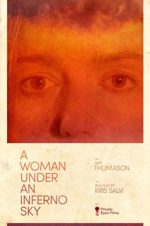 A Woman Under an Inferno Skyのポスター