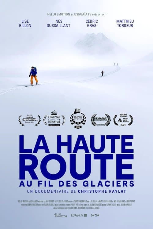 La Haute Route au fil des glaciersのポスター