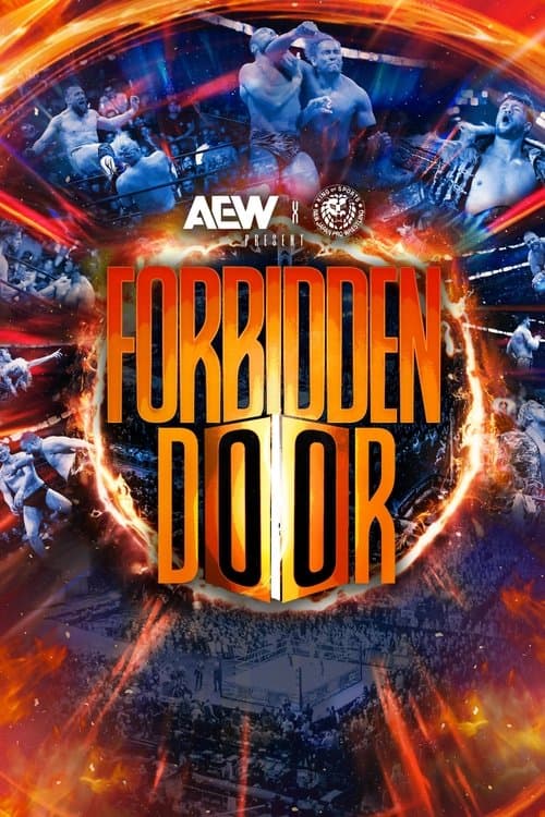 AEW x NJPW Present Forbidden Doorのポスター