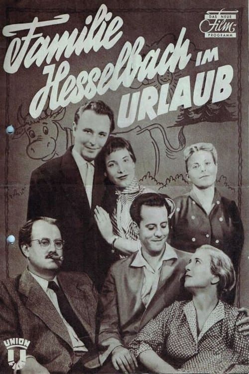 Familie Hesselbach im Urlaubのポスター