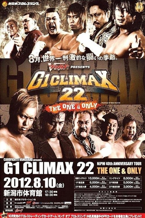NJPW G1 Climax 22: Day 9 (Final)のポスター