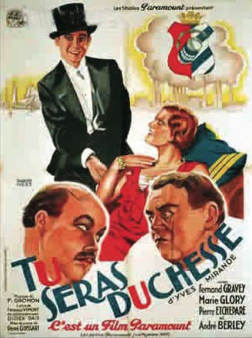 Tu seras duchesseのポスター