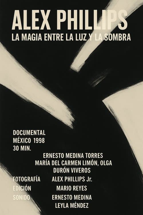 Alex Phillips: La magia entre la luz y la sombraのポスター