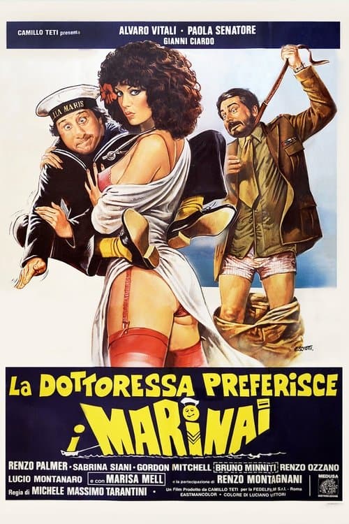 La dottoressa preferisce i marinaiのポスター