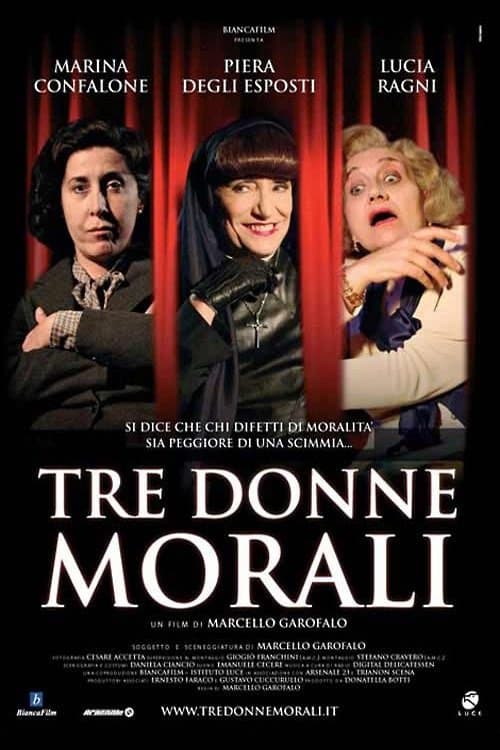 Tre donne moraliのポスター