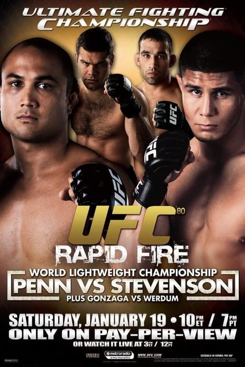 UFC 80: Rapid Fireのポスター