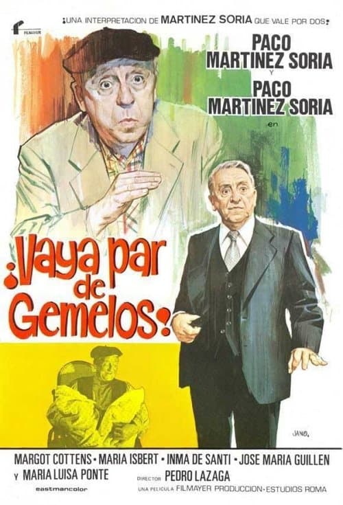 ¡Vaya par de gemelos!のポスター
