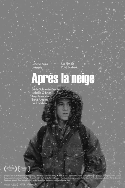 Après la neigeのポスター