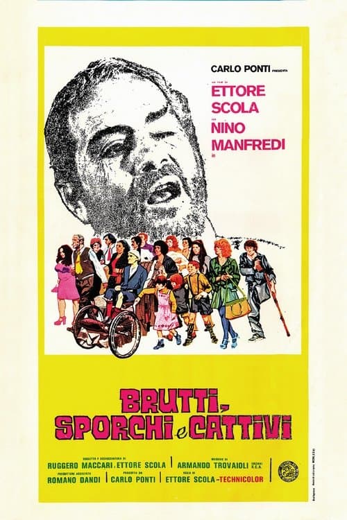 Brutti, sporchi e cattiviのポスター