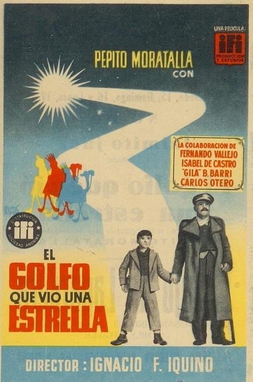 El golfo que vio una estrellaのポスター