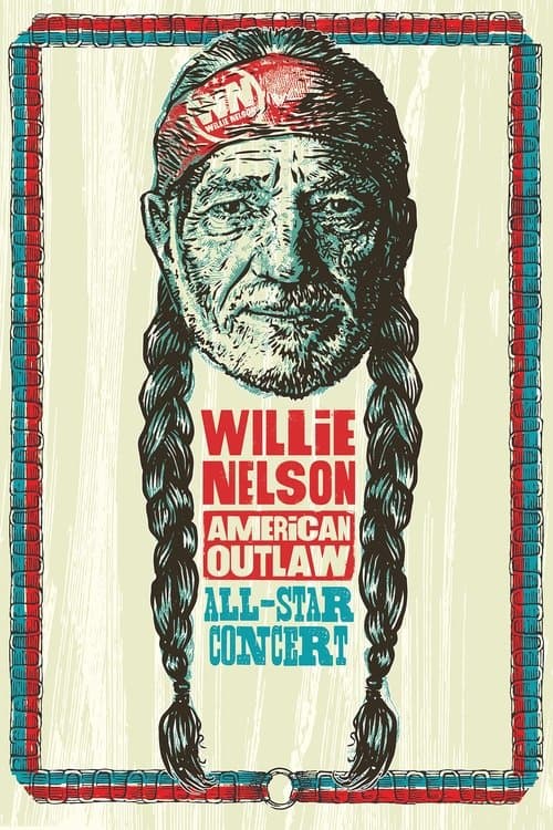 Willie Nelson American Outlawのポスター