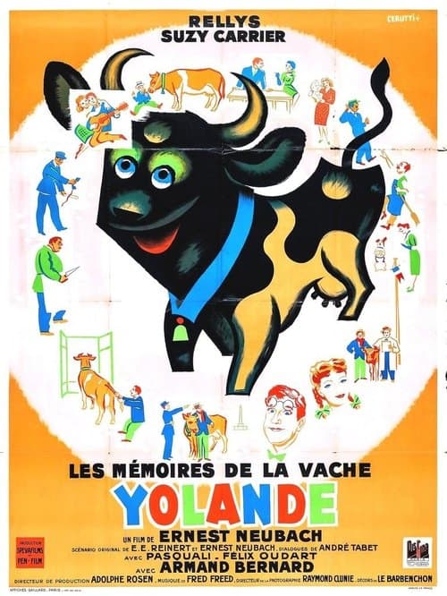 Les Mémoires de la vache Yolandeのポスター