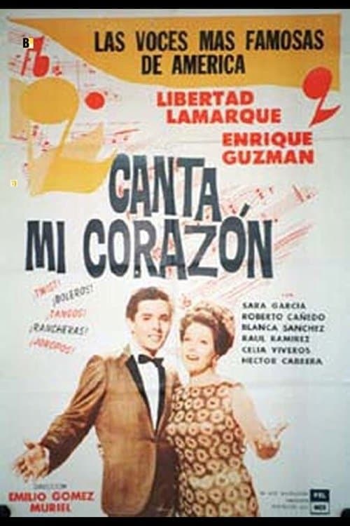 Canta mi corazónのポスター