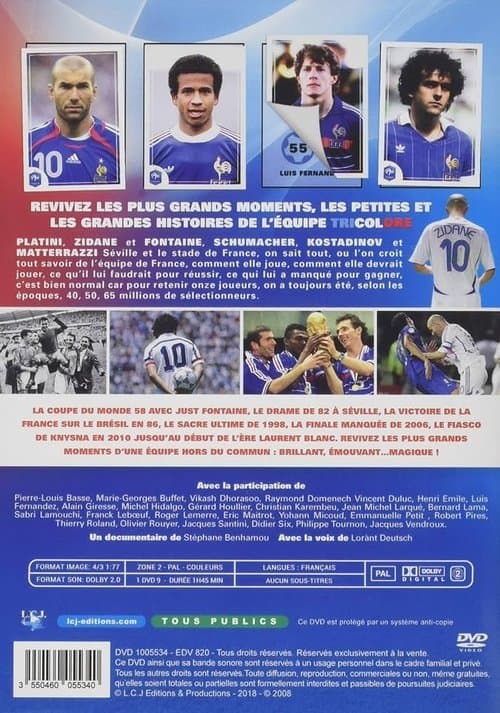 La véritable histoire des bleusのポスター