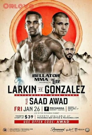 Bellator 193: Larkin vs. Gonzalezのポスター