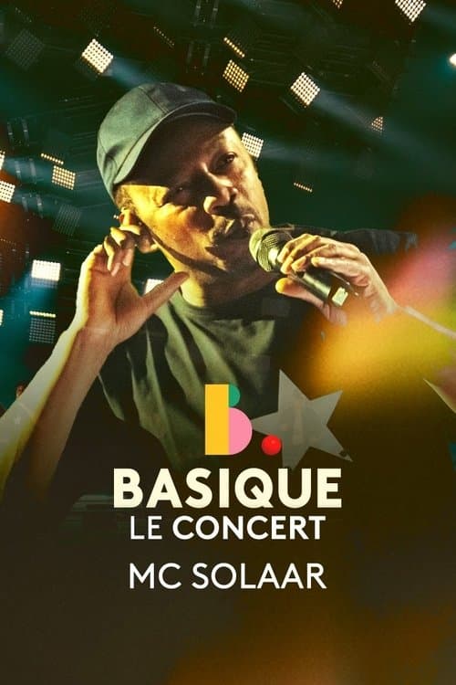 MC Solaar - Basique, le concertのポスター