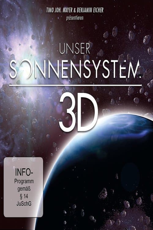 Unser Sonnensystem 3Dのポスター