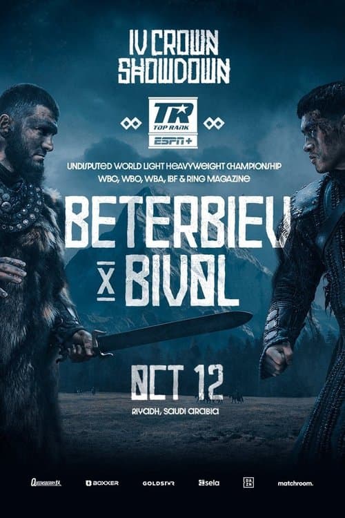 Artur Beterbiev vs. Dmitry Bivolのポスター