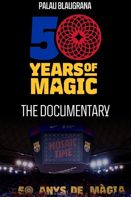Palau Blaugrana: 50 years of magicのポスター