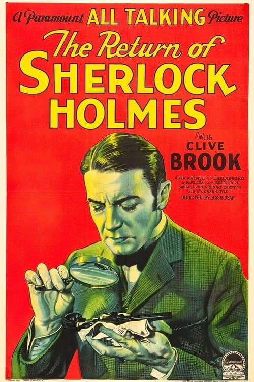 The Return of Sherlock Holmesのポスター