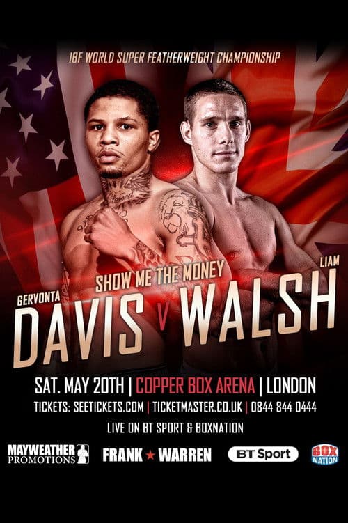 Gervonta Davis vs. Liam Walshのポスター