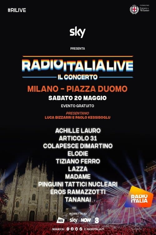 RadioItaliaLive Il concerto 2023のポスター