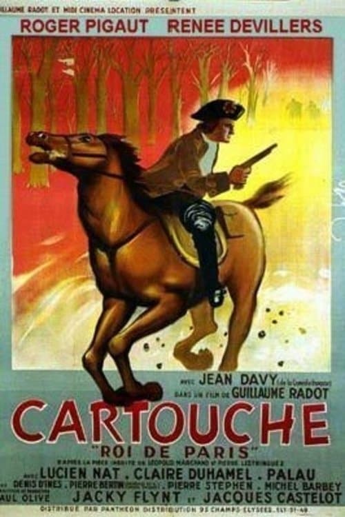 Cartouche, roi de Parisのポスター