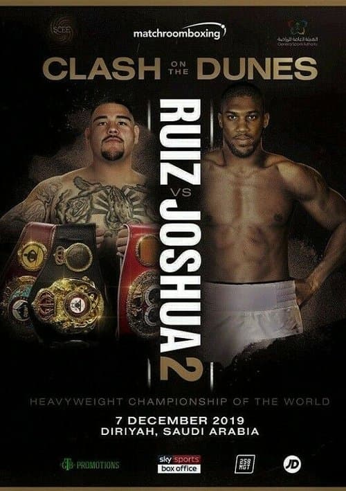 Andy Ruiz Jr. vs. Anthony Joshua IIのポスター