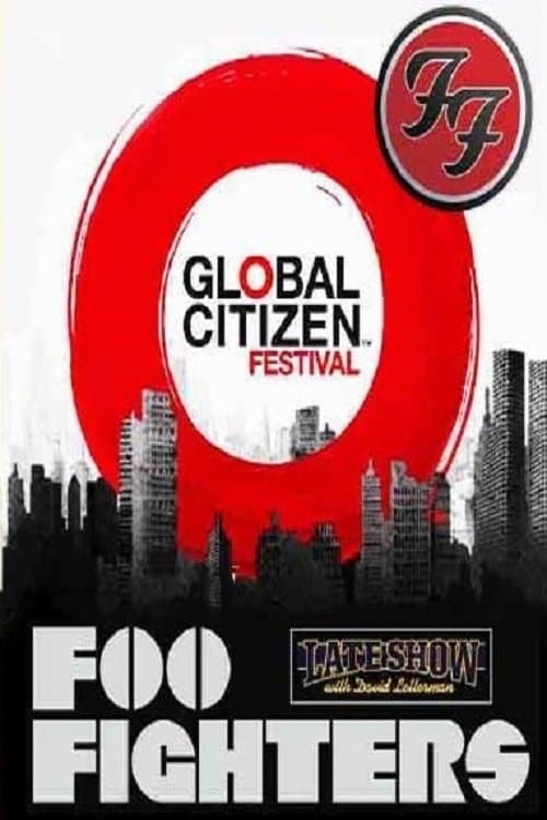 Foo Fighters - Global Citizen Festivalのポスター